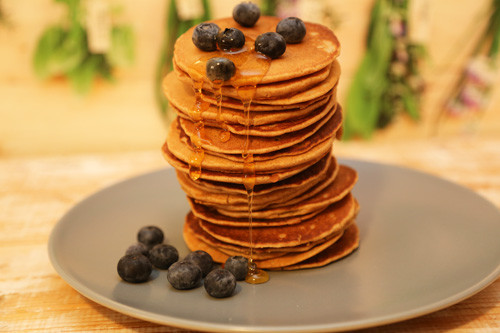 Thermomix Dinkelpancakes