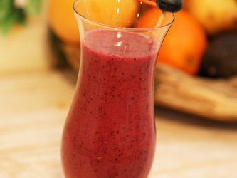 Smoothie Dark Angel im Thermomix