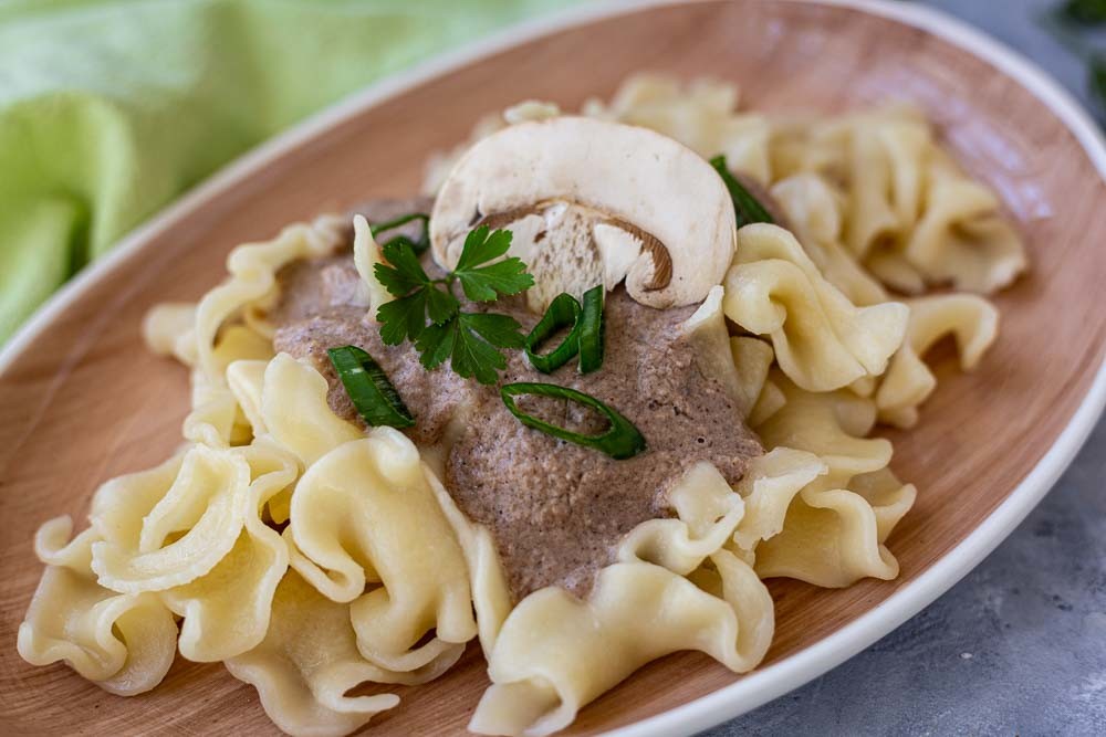 Pilzsauce.web-7 Thermomix schnelle Pilzsauce von nahem