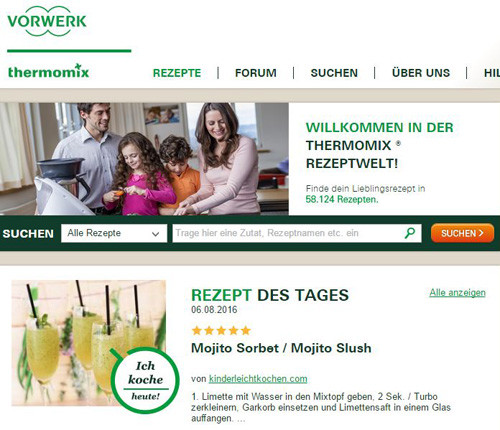 Thermomix Mojito Rezept des Tages