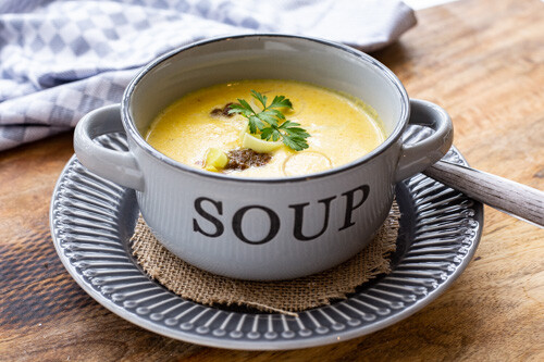 Thermomix Senfsuppe mit Hackbällchen
