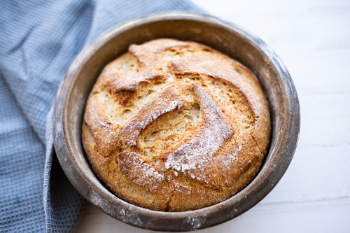 Pampered Chef Kartoffelbrot im runden Zaubermeister