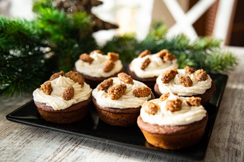 Pampered Chef weihnachtliche Schokomuffins