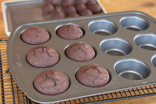 Pampered Chef vegane Schoko-Muffins in Muffinform Deluxe