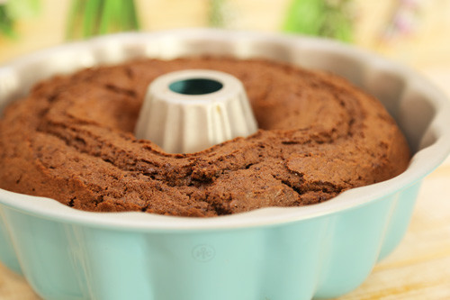 Pampered Chef Rotweinkuchen in Kranzform