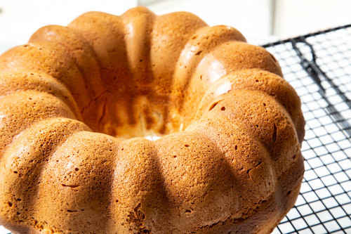 Pampered Chef Quarkkuchen undekoriert