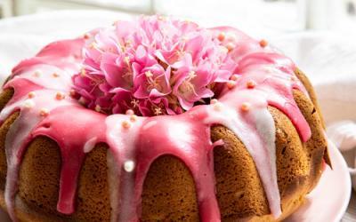 Quarkkuchen in der Kranzform