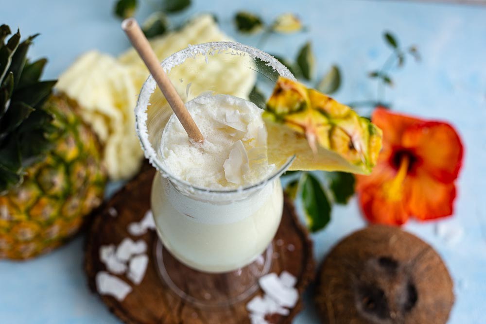 Thermomix Piña Colada nah