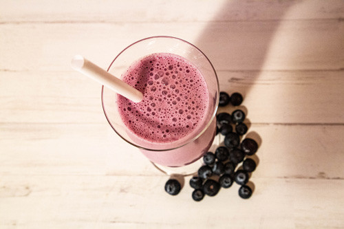 Thermomix Blaubeer-Shake