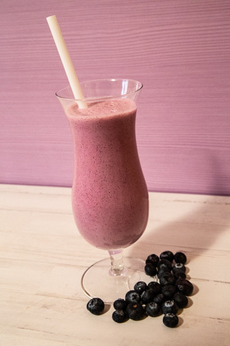 Thermomix Blaubeer-Shake