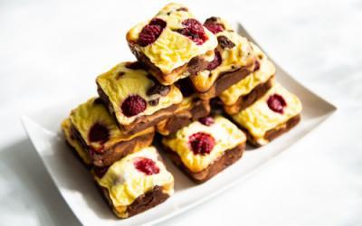 Brownies mit Cheesecake-Topping in der Muffinform-Deluxe