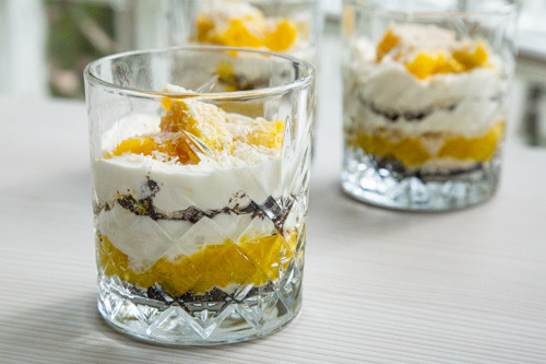 Thermomix Mango-Schichtdessert