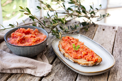 Thermomix Tostada Con Tomate