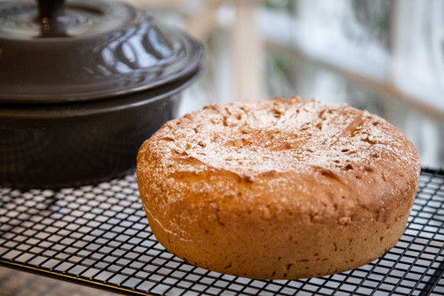Teiglling Bauernbrot im Gärkörbchen