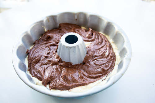 Pampered Chef Kranzform Marmorkuchen Teig