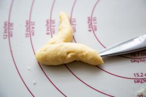 Hefe-Hasen Kopf eingeschnitten