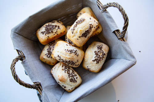 Pampered Chef Mini-Kuchenform glutenfreie Brötchen