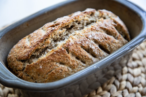 Pampered Chef Körnerbrot mit Lievito Madre