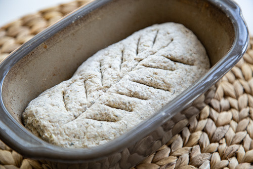 Pampered Chef Körnerbrot mit Lievito Madre Teig