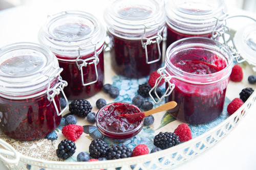 Thermomix Waldfrucht-Marmelade mit Amaretto