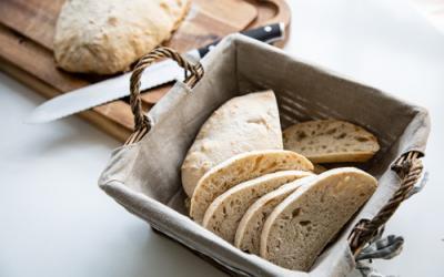Ciabatta-Brot auf dem großen Ofenzauberer