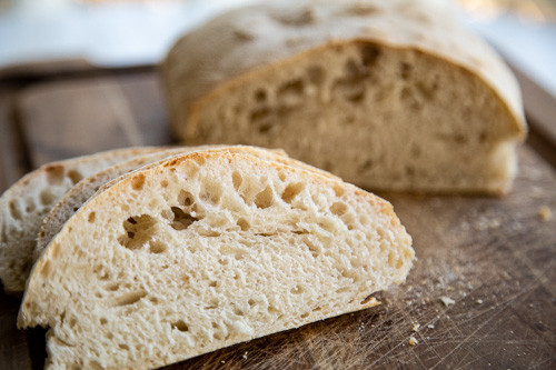 Pampered Chef Ciabatta geschnitten