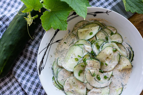 Thermomix Gurkensalat