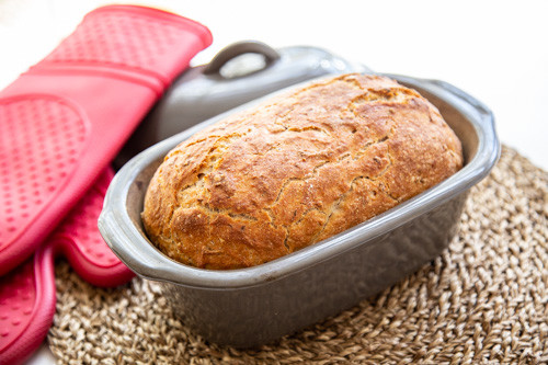 Pampered Chef Vollkorn-Einkorn-Dinkel-Brot