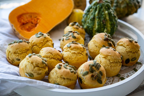 Pampered Chef Kürbisbrötchen