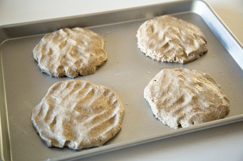 Thermomix Roggenfladen auf Backblech