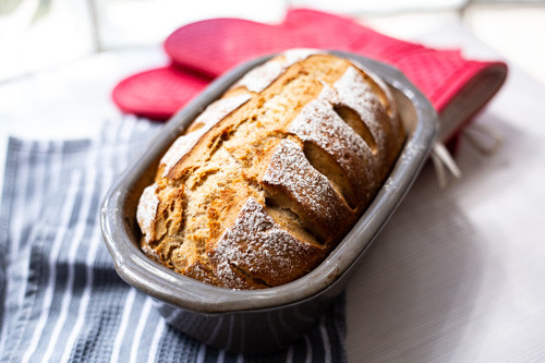 Pampered Chef Kamut-Dinkel-Roggen-Sauerteigbrot