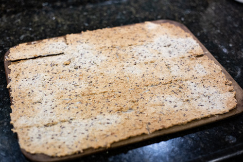 Pampered Chef Knäckebrot auf Zauberstein