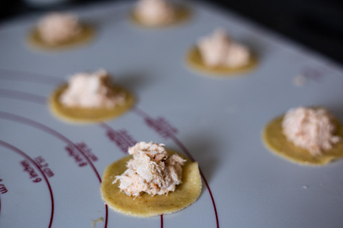 Thermomix Ravioliteig mit Füllung