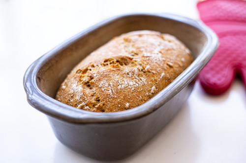 Pampered Chef Dinkel-Möhren-Brot im kleinen Zaubermeister