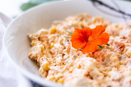 Fruchtiger Hähnchensalat-2 Thermomix fruchtiger Hähnchensalat