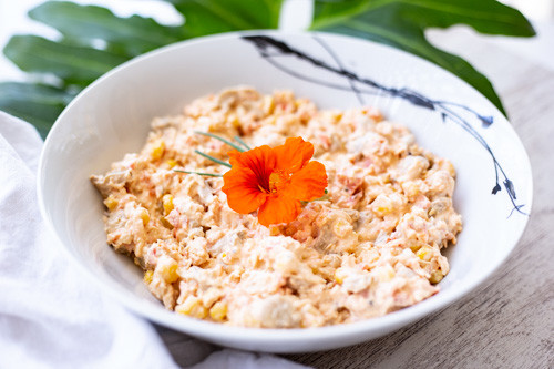 Fruchtiger Hähnchensalat Thermomix fruchtiger Hühnchensalat