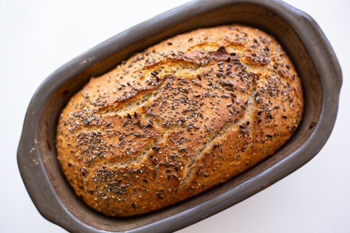 Pampered Chef Power-Körnerbrot kleiner Zaubermeister von oben