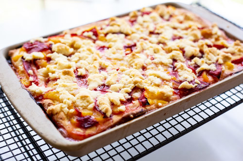Pampered Chef Pflaumenkuchen