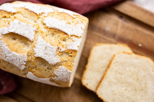 Pampered Chef Knusper-Kruste fertig gebacken von oben