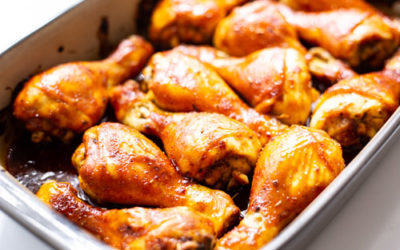 Hähnchenbollen in der Ofenhexe