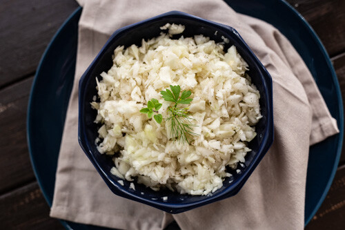 Thermomix Krautsalat von oben