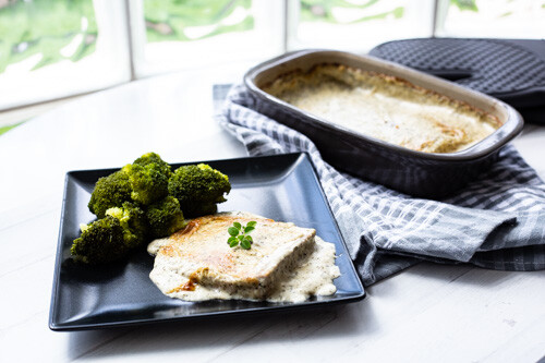 Pampered Chef Lachsauflauf