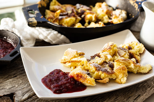 Pampered Chef Kaiserschmarrn angerichtet
