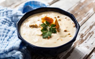 Pfifferling-Rahmsauce mit dem Thermomix