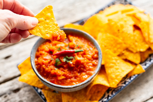 Thermomix Salsa-Sauce für Nachos