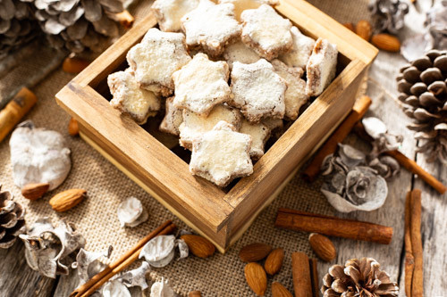 Thermomix Zimtsterne nach dem BAcken