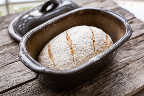 Pampered Chef Lily Weizen-Dinkel-Mischbrot Berlin Teigling
