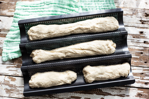 Thermomix Baguette Teiglinge zu Beginn