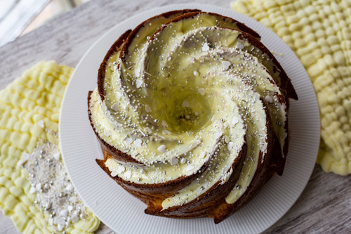 Thermomix Eierlikörkuchen fertig gebacken