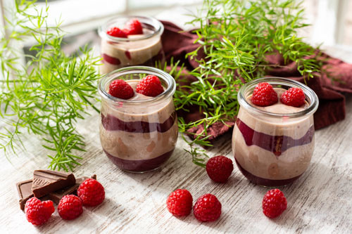 Thermomix Kirsch-Schokoladen-Pudding